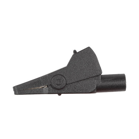 TEST PRODUCTS INTL Small Fully Insulated Alligator Clip Blk A034B