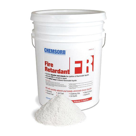 CHEMSORB Flammable Liquid Absorbent, 5Gal Pail SP40FR-L5P