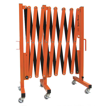 VERSA-GUARD Portable Expandable Safety Barricades, Orange/Black VG-2015-C