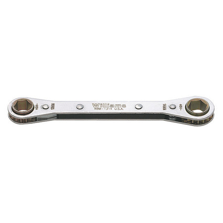 WILLIAMS Williams Ratcheting Box End Wrench, 9mm and 10mm RBM-0910