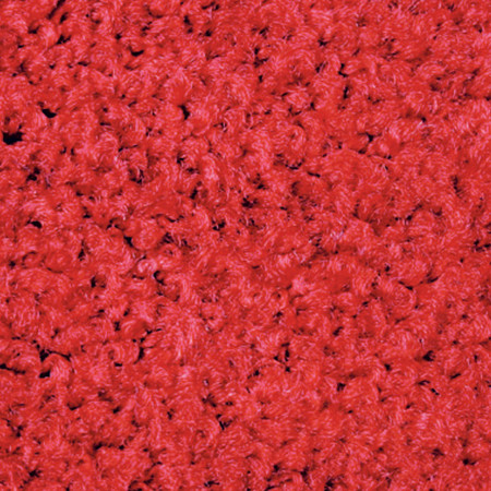 M A MATTING ColorStar Mat, Solid Red 4' x 6', Smooth Backing 1002146140