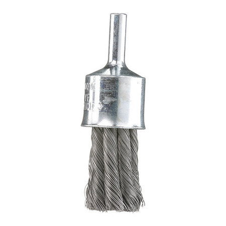 OSBORN Knot Wire End Brush, 3/4", 0003001100 0003001100