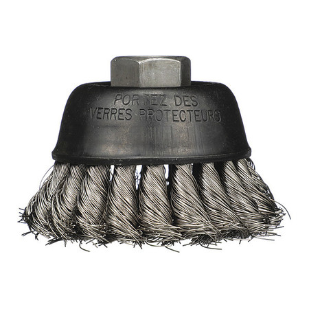OSBORN Knot Wire Cup Brush, 2-3/4", 0003336700 0003336700