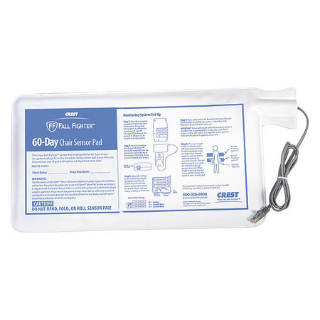 CREST HEALTHCARE Fall Fighter Chair Sensor Pad, 60-Day 114503