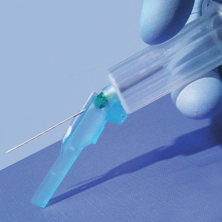 GLOBE SCIENTIFIC Needle Holder, Safety, PK500 1204