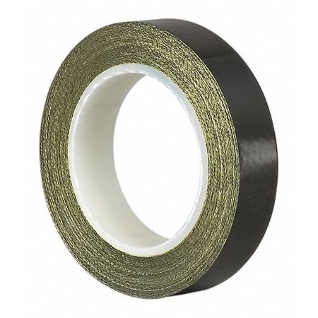 TAPECASE PTFE Fabric Tape, Black, 11"x18yd. 11-18-SG56-05