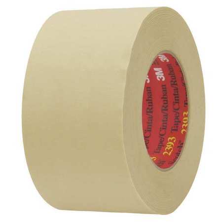 SCOTCH 3M™ 2393 Masking Tape, 7.1 Mil, 3" x 60 yds., Tan, 12/Case T9382393