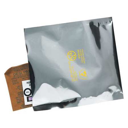 DRI-SHIELD Moisture Barrier Bags, 3.6 Mil, 14" x 30", Silver, 100/Case DS1017