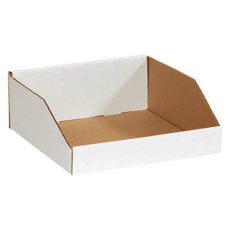 PARTNERS BRAND Storage Bin, White, 50 PK BINMT121214