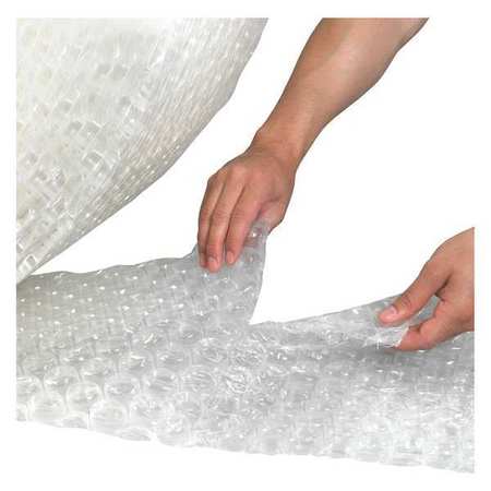 PARTNERS BRAND Perforated Heavy-Duty Air Bubble Rolls, 1/2" x 48" x 250', Clear, 1/Each BWHD1248P