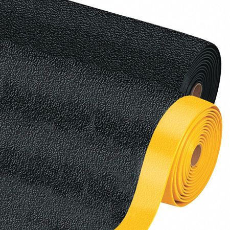 PARTNERS BRAND Premium Anti-Fatigue Mat, 6 ft. L x 3/8" Thick MAT262BK