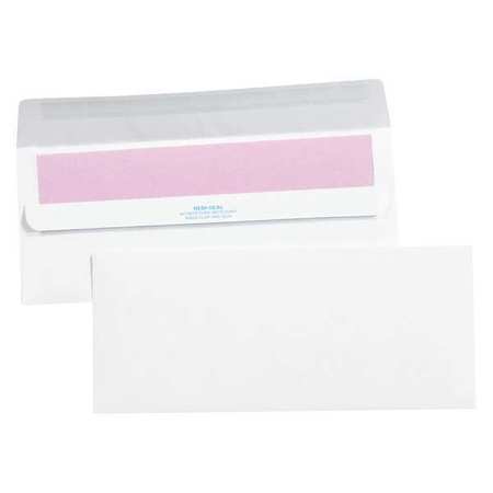 PARTNERS BRAND Redi-Seal Business Envelopes, #10 Plain, 4 1/8" x 9 1/2", White, 2500/Case EN1108