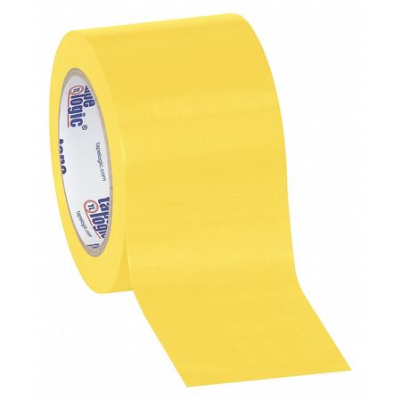 PARTNERS BRAND Tape Logic® Solid Vinyl Safety Tape, 6.0 Mil, 3" x 36 yds., Yellow, 3/Case T93363PKY