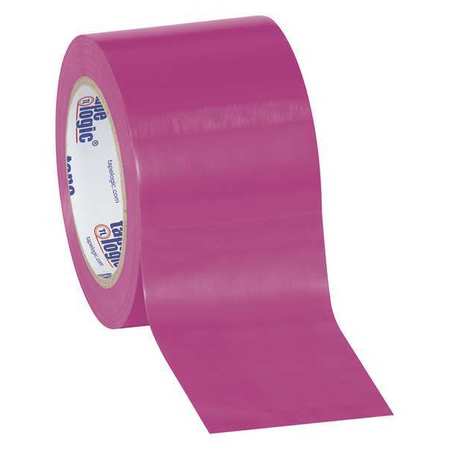 PARTNERS BRAND Tape Logic® Solid Vinyl Safety Tape, 6.0 Mil, 3" x 36 yds., Purple, 16/Case T9336P