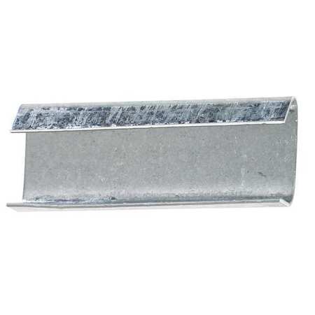 PARTNERS BRAND Steel Strapping Seals, Open/Snap On Heavy Duty, 3/4", Silver, 1000/Case SSHD34OPEN