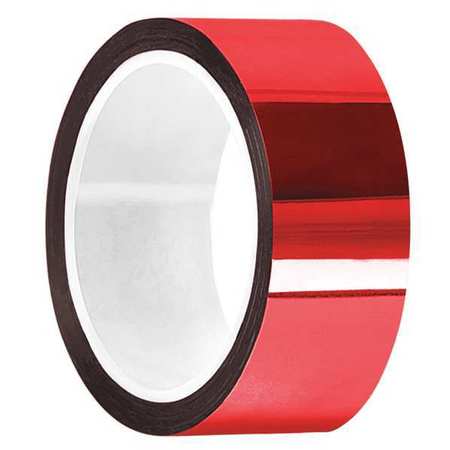 Tapecase Film Tape, Acrylic, Red, 9" x 72 yd. MPFT-RED