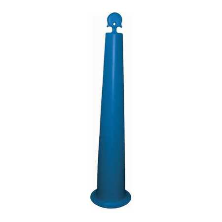 Cortina Safety Products Channlizer Cones, Plain, Blue, 42" 03-770-42B-P