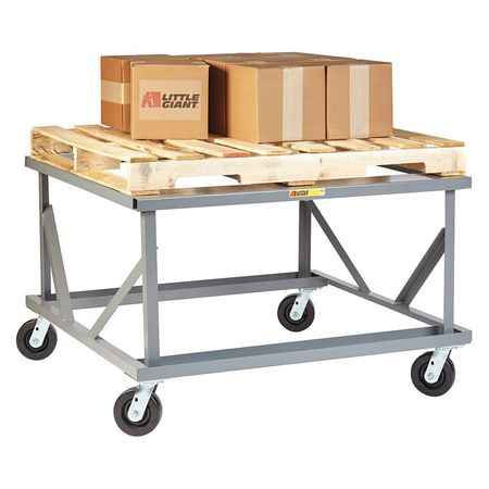 Little Giant Mobile Pallet Stand, 3600 lb., 42x48 PDF-4248-6PH