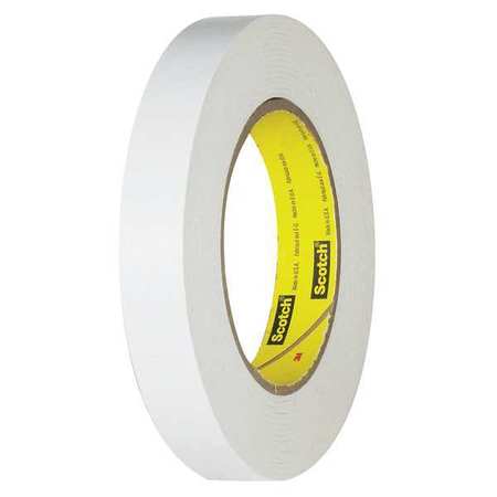 SCOTCH 3M™ 256 Flatback Tape, 6.7 Mil, 3/4" x 60 yds., White, 12/Case T944256W12PK