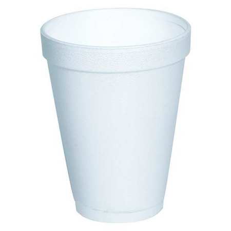 Partners Brand Foam Cups, 8 oz., White, 1000/Case CUP8OZ