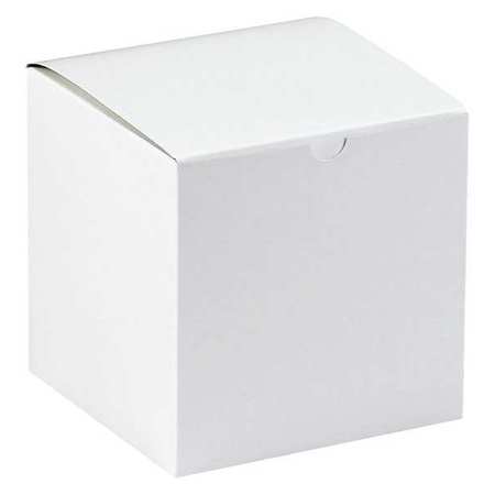 Partners Brand Gift Boxes, 9" x 9" x 9", White, 50/Case GB999