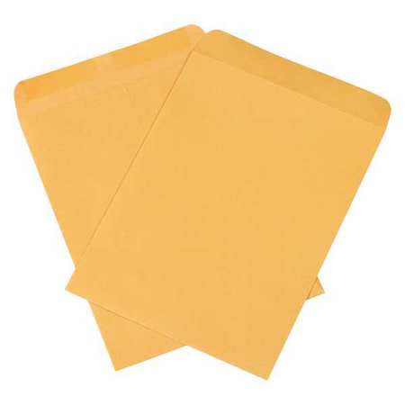 PARTNERS BRAND Gummed Envelopes, 9" x 12", Kraft, 1000/Case EN1022