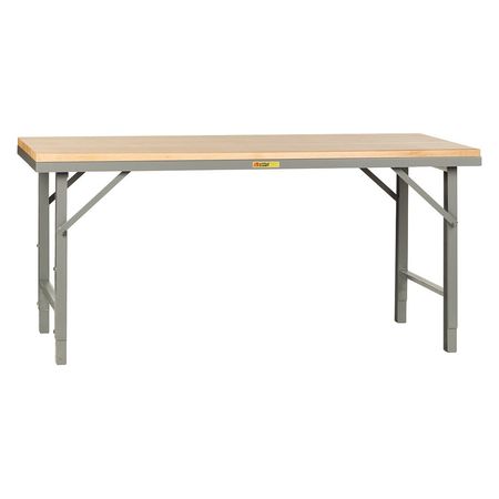 Little Giant WorkBench, 72" W, 29-3/4" to 43-3/4" Height, 3000 lb., Folding WFJ-3072-AH