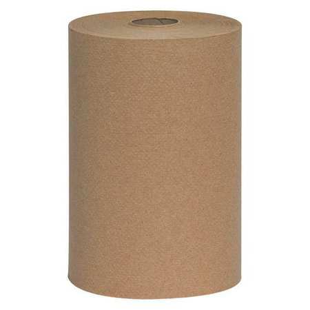 ADVANTAGE Advantage Hardwound Paper Towels, Continuous Roll Sheets, 350 ft, Kraft, 12 PK TTKRT