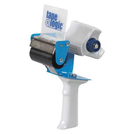 TAPE LOGIC Tape Logic® Industrial Carton Sealing Tape Dispenser, 3", Blue/White, 1/Each TDSD3