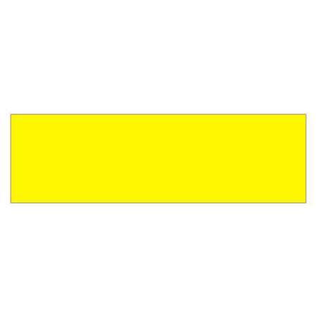 TAPE LOGIC Tape Logic® Inventory Rectangle Labels, 3" x 10", Fluorescent Yellow, 250/Roll DL634L