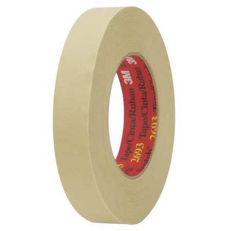 SCOTCH 3M™ 2693 Masking Tape, 8.5 Mil, 3" x 60 yds, Tan, 12/Case T9382693