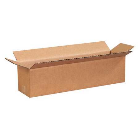 PARTNERS BRAND Long Corrugated Boxes, 16" x 4" x 4", Kraft, 25/Bundle 1644