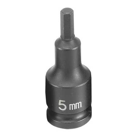 GREY PNEUMATIC SOC 5MM 3/8D IMP HEX MALE 1905M