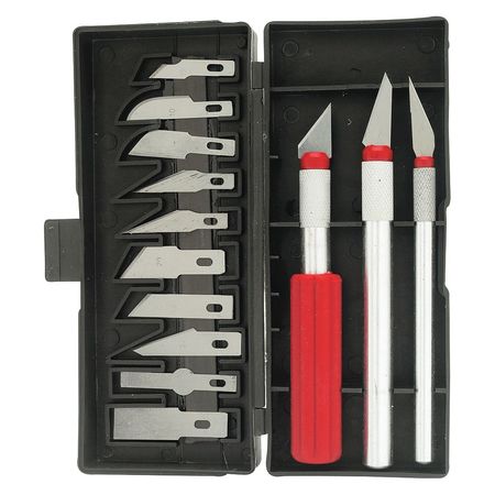 Performance Tool Hobby Knife Set, 13 Pc 1440