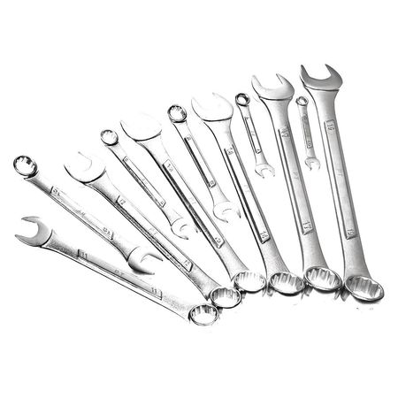 Performance Tool Metric Wrench Set w/Rack, 12 Pc W1066