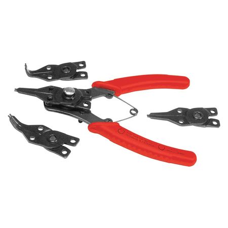 PERFORMANCE TOOL 5 Piece Comb Snap Ring Plier Set Vinyl Grip Handle W1159