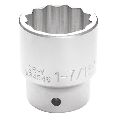 Performance Tool 3/4" Drive, 1-7/16" SAE Socket, 12 Points W34546