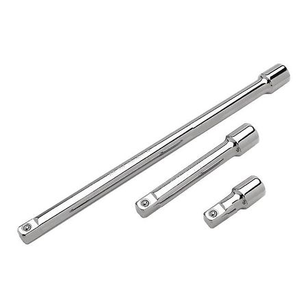 Performance Tool Extension Set 3/8" Dr, 3 Pieces, Nickel Chrome W38155