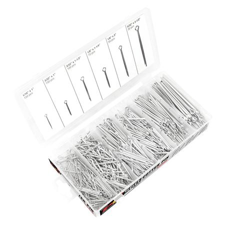 Performance Tool Cotter Pin Hardware Kit, 560 Pc W5205