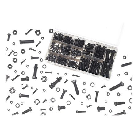 Performance Tool Metric Nut and Bolt Hardware Kit, 240 Pc W5331