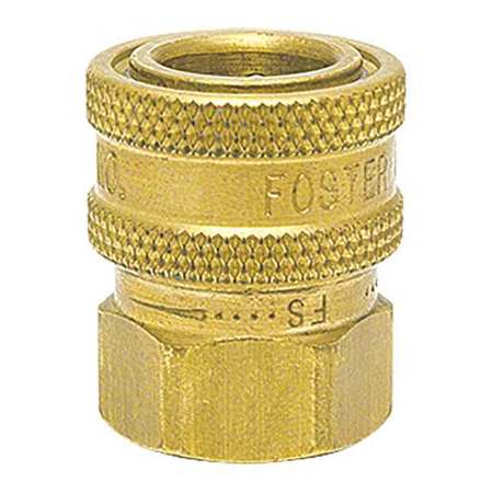 Foster Straight-Thru Brass Socket, 1/8\u0022 FPT 12FS