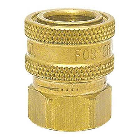FOSTER Straight-Thru Brass Socket, 1/4"FPT 25FS