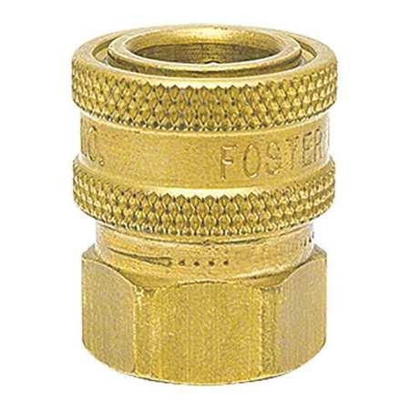 FOSTER Brass Socket, Straight Thru 1/2\u0022 FPT 50FS