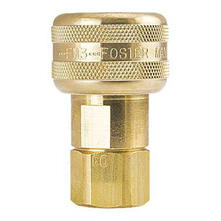 FOSTER Auto Socket, 1/4" FPT, Brass FM3003