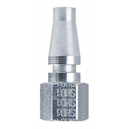 Foster Hose Stem, Plug, 1/4" FPT, Steel SHD11