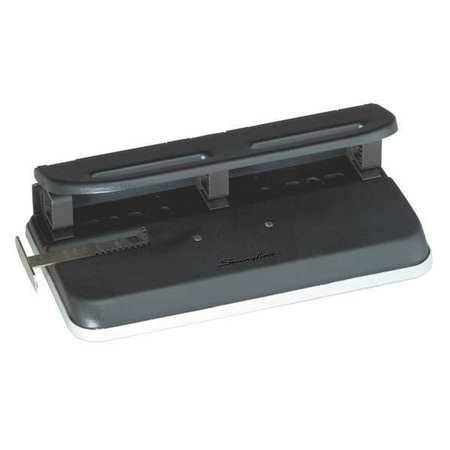 Easy Touch 3-7 Hole Punch, 9/32, Black