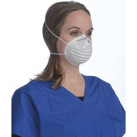 Ambitex Disposable Procedural Face Mask, Universal, White, 1000PK DM/1000