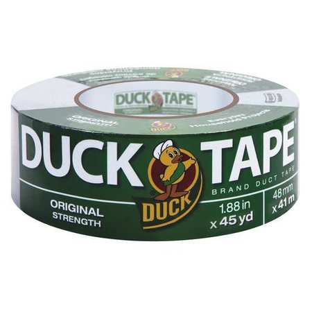 DUCK BRAND Duct Tape, 1.88" x 45 yd., Silver B-450-12