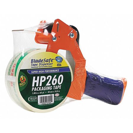 DUCK BRAND Tape Gun, 3" Core, Metal/Plastic 1078566