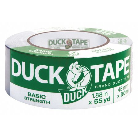 Duck Brand Duck Tape, Utility Grade, 1.88"x55 yd, Gray 1118393